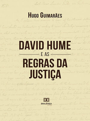 cover image of David Hume e as Regras da Justiça